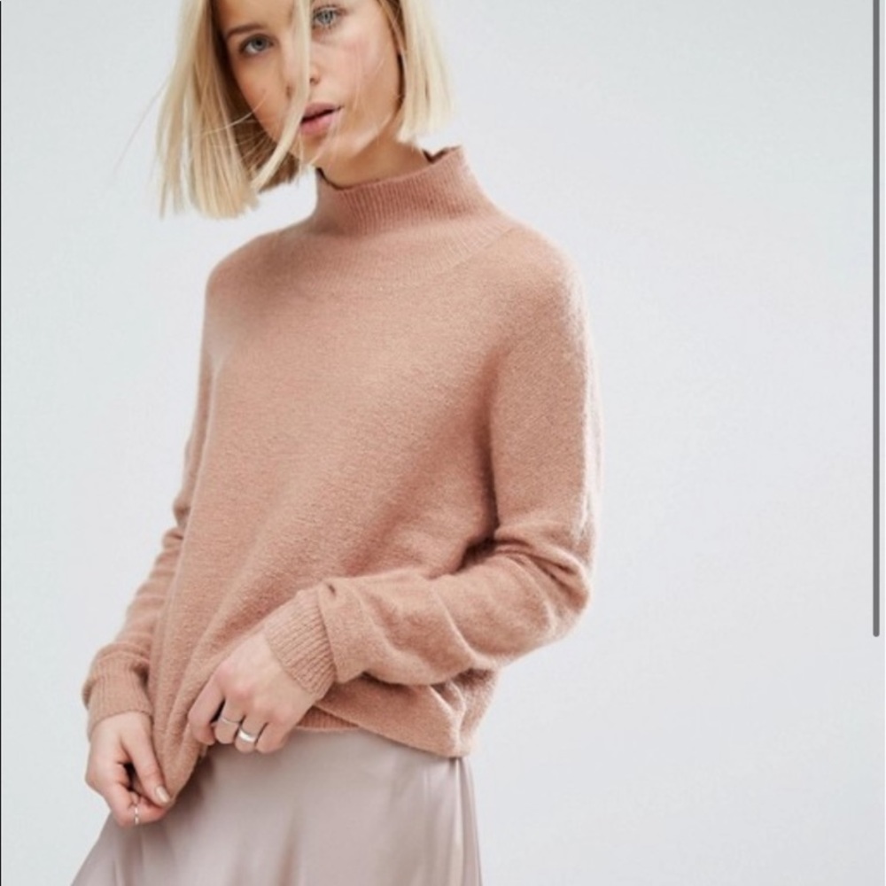 Moss Copenhagen High Neck Mohair Sweater, M